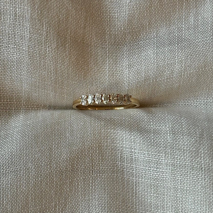 MOISSANITE 14K GOLD RING